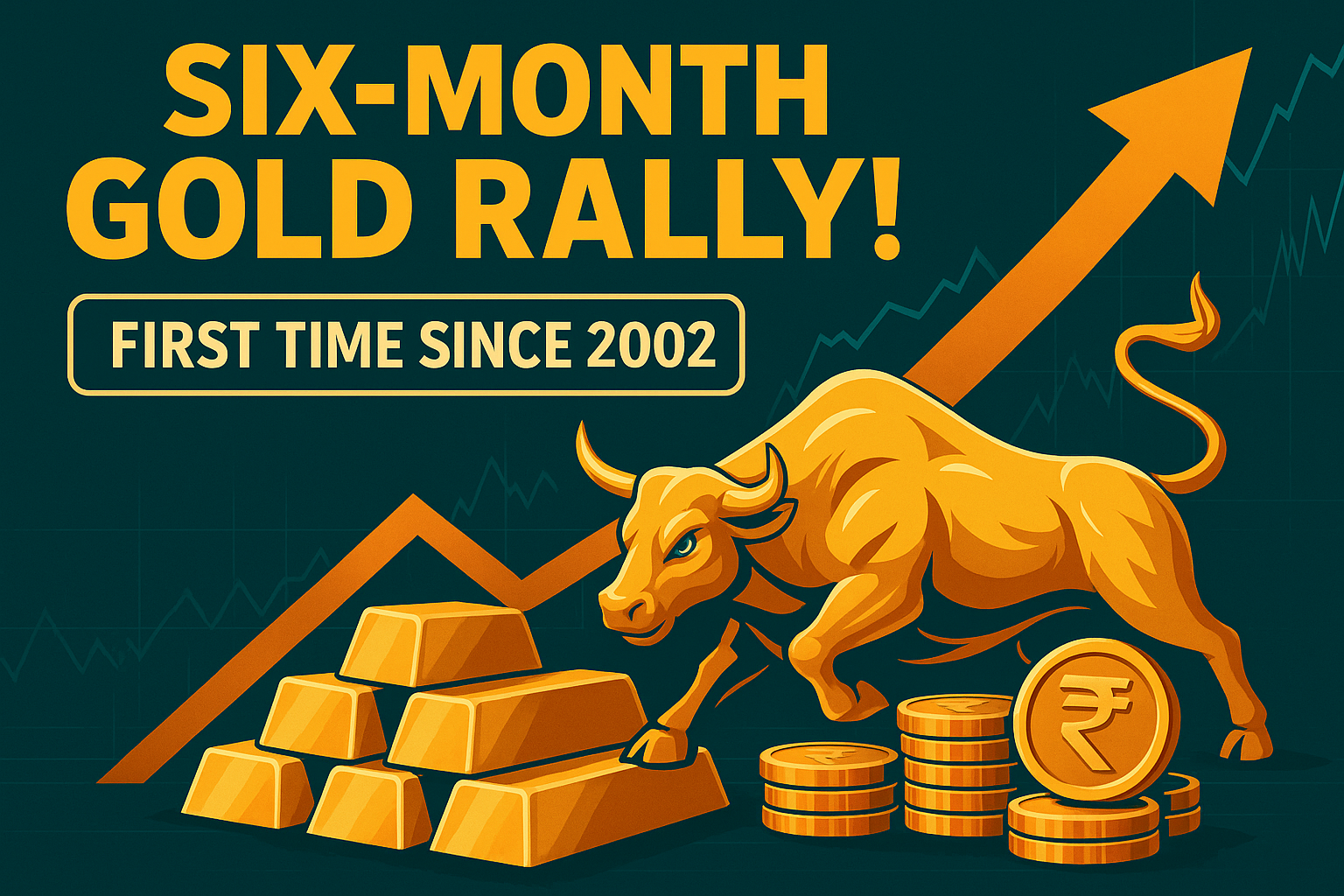 Gold’s First Six-Month Rally in 23 Years: Is Now the Time to Buy?